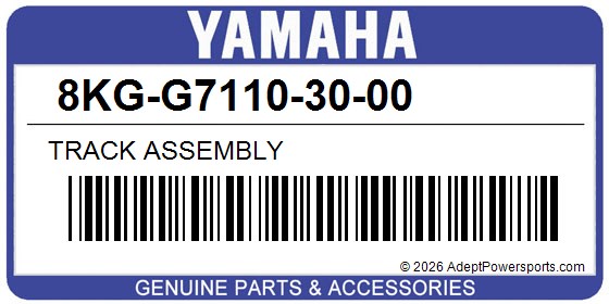 Yamaha 8KG-G7110-30-00 Track Assembly