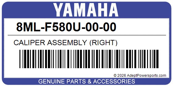 Yamaha 8ML-F580U-00-00 Caliper Assembly (Right)