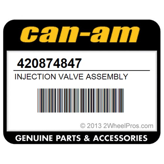 Can-Am 420874847 Injection Valve Assembly