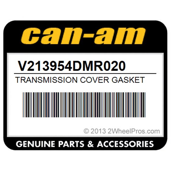 Can-Am V213954DMR020 Transmission Cover Gasket