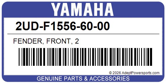 Yamaha 2UD-F1556-60-00 Fender, Front, 2