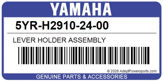 Yamaha 5YR-H2910-24-00 Lever Holder Assembly