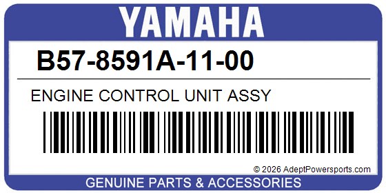 Yamaha B57-8591A-11-00 Engine Control Unit Assy