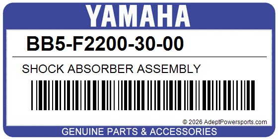 Yamaha BB5-F2200-30-00 Shock Absorber Assembly