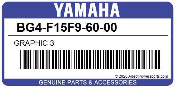 Yamaha BG4-F15F9-60-00 Graphic 3