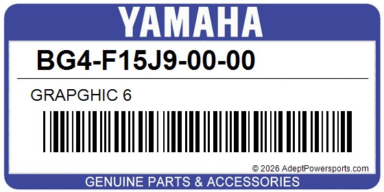 Yamaha BG4-F15J9-00-00 Grapghic 6