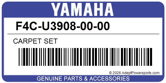 Yamaha F4C-U3908-00-00 Carpet Set