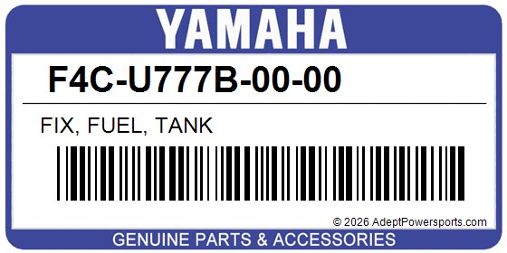 Yamaha F4C-U777B-00-00 Fix, Fuel, Tank