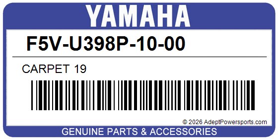 Yamaha F5V-U398P-10-00 Carpet 19