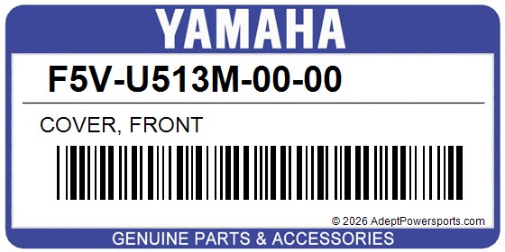 Yamaha F5V-U513M-00-00 Cover, Front