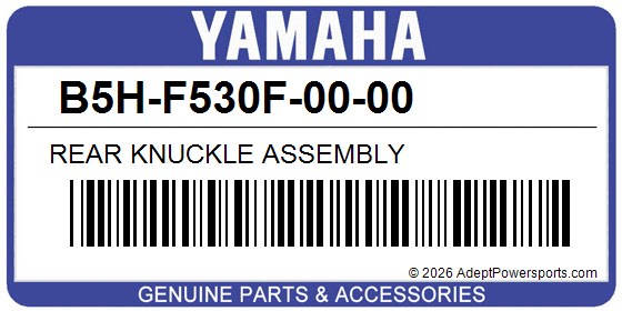 Yamaha B5H-F530F-00-00 Rear Knuckle Assembly