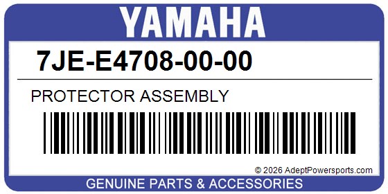 Yamaha 7JE-E4708-00-00 Protector Assembly