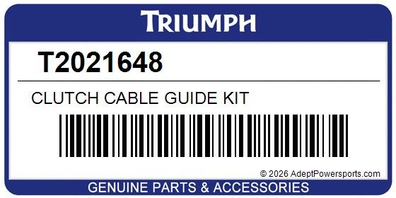Triumph T2021648 Clutch Cable Guide Kit