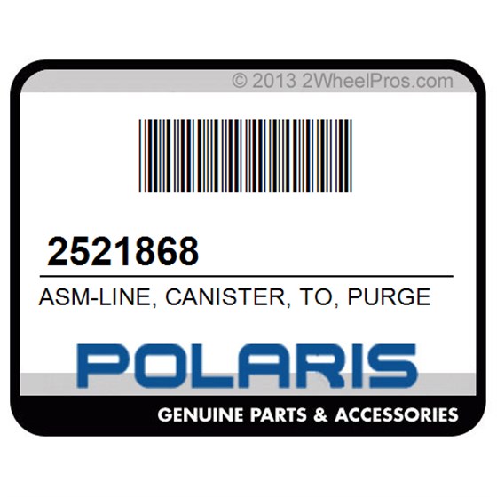 Polaris 2521868 Asm-Line, Canister, To, Purge