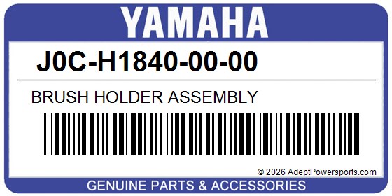 Yamaha J0C-H1840-00-00 Brush Holder Assembly