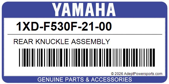 Yamaha 1XD-F530F-21-00 Rear Knuckle Assembly