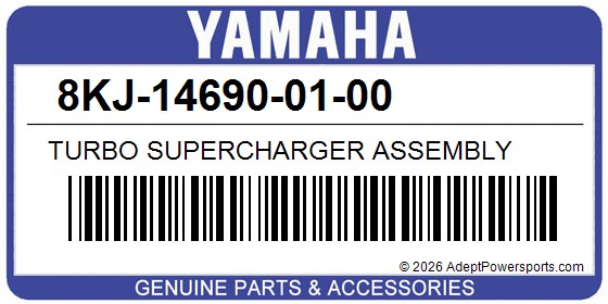 Yamaha 8KJ-14690-01-00 Turbo Supercharger Assembly