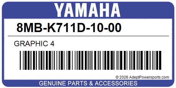 Yamaha 8MB-K711D-10-00 Graphic 4