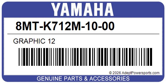 Yamaha 8MT-K712M-10-00 Graphic 12