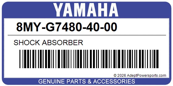 Yamaha 8MY-G7480-40-00 Shock Absorber
