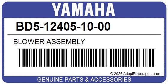 Yamaha BD5-12405-10-00 Blower Assembly