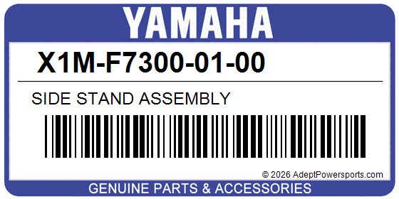 Yamaha X1M-F7300-01-00 Side Stand Assembly