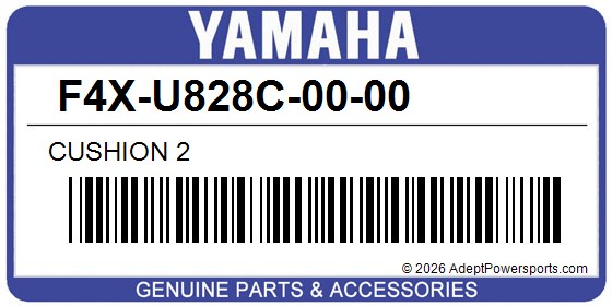 Yamaha F4X-U828C-00-00 Cushion 2
