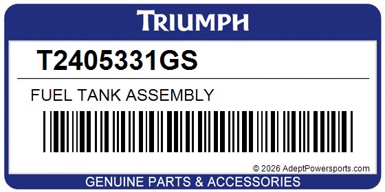 Triumph T2405331GS Fuel Tank Assembly