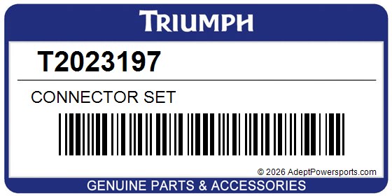 Triumph T2023197 Connector Set