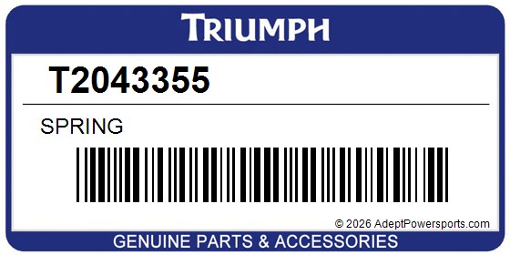 Triumph T2043355 Spring