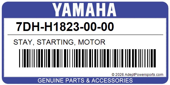 Yamaha 7DH-H1823-00-00 Stay, Starting, Motor