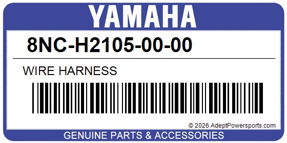 Yamaha 8NC-H2105-00-00 Wire Harness