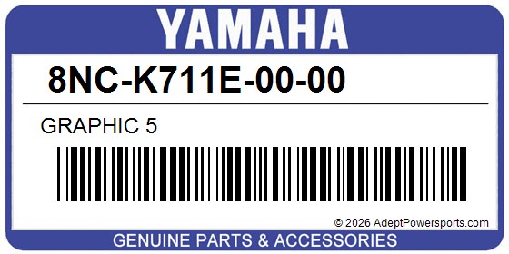 Yamaha 8NC-K711E-00-00 Graphic 5