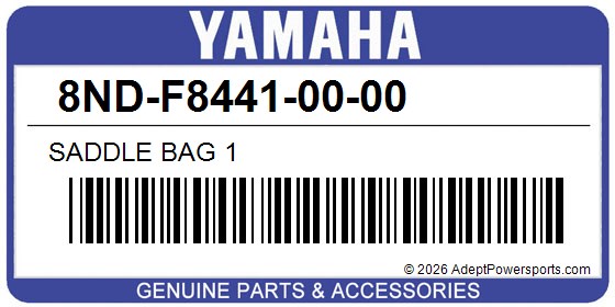 Yamaha 8ND-F8441-00-00 Saddle Bag 1