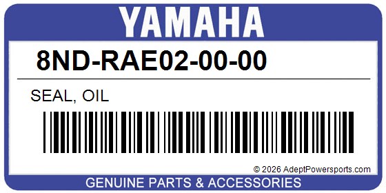 Yamaha 8ND-RAE02-00-00 Seal, Oil