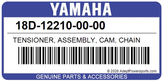 Yamaha 18D-12210-00-00 Tensioner, Assembly, Cam, Chain