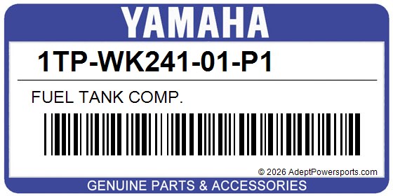 Yamaha 1TP-WK241-01-P1 Fuel Tank Comp.