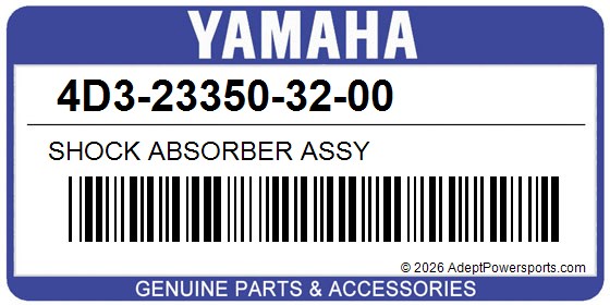 Yamaha 4D3-23350-32-00 Shock Absorber Assy