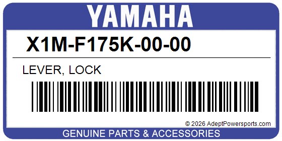 Yamaha X1M-F175K-00-00 Lever, Lock