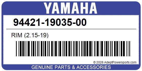 Yamaha 94421-19035-00 Rim (2.15-19)