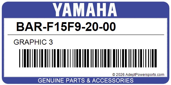 Yamaha BAR-F15F9-20-00 Graphic 3
