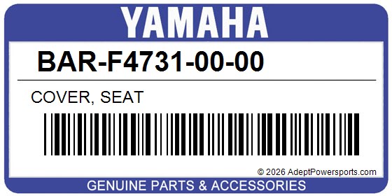Yamaha BAR-F4731-00-00 Cover, Seat