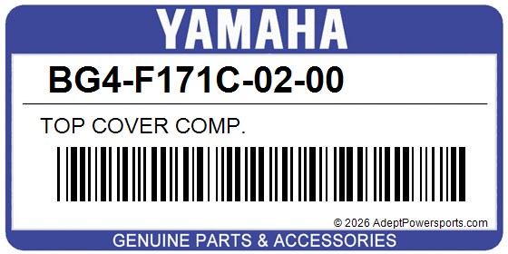 Yamaha BG4-F171C-02-00 Top Cover Comp.