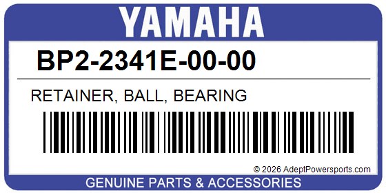 Yamaha BP2-2341E-00-00 Retainer, Ball, Bearing