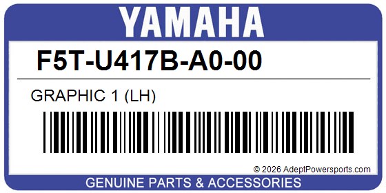 Yamaha F5T-U417B-A0-00 Graphic 1 (Lh)