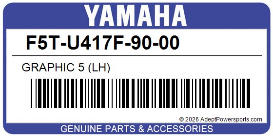 Yamaha F5T-U417F-90-00 Graphic 5 (Lh)
