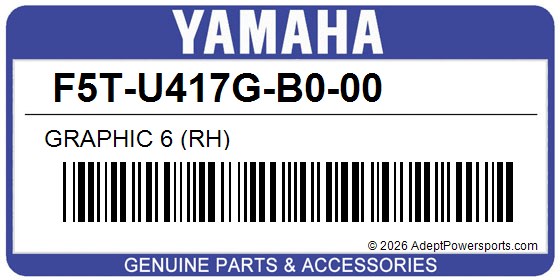 Yamaha F5T-U417G-B0-00 Graphic 6 (Rh)