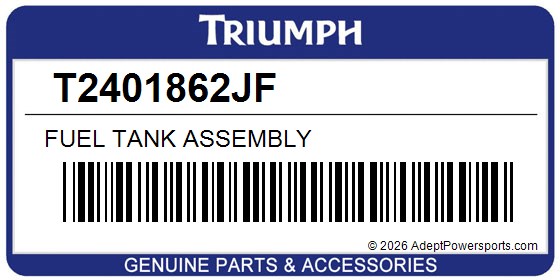 Triumph T2401862JF Fuel Tank Assembly