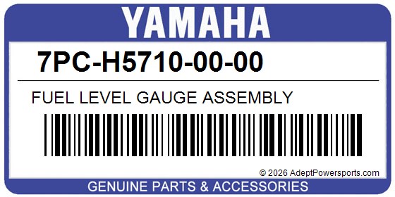 Yamaha 7PC-H5710-00-00 Fuel Level Gauge Assembly