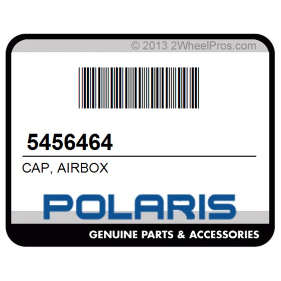 Polaris 5456464 Cap, Airbox